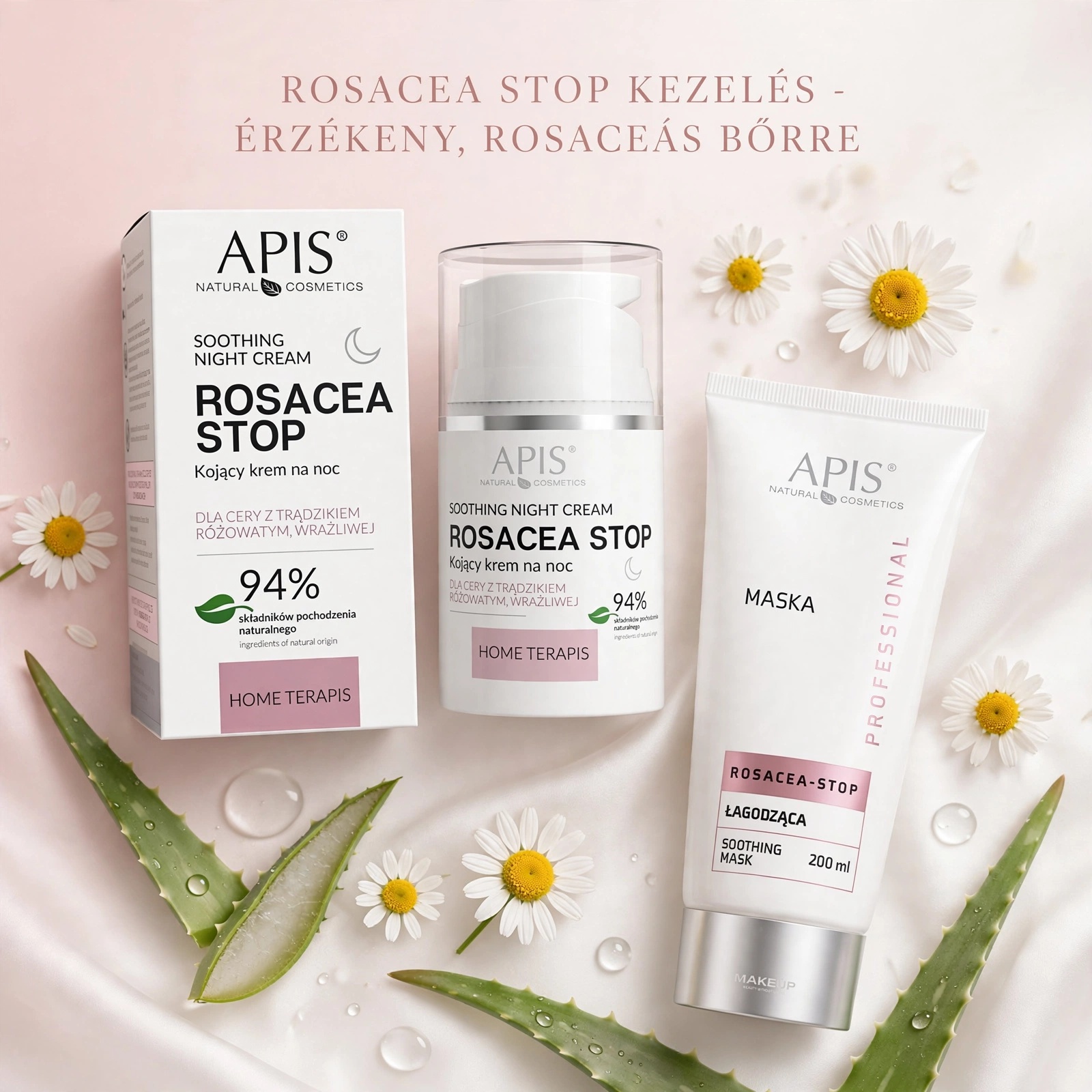 APIS Rosacea Stop Professzionális Bőrkezelés Kleopátra Titka Veszprém